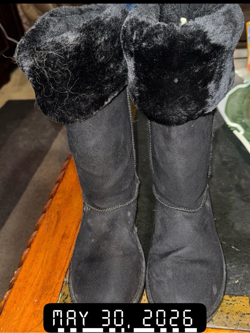 Arizona Jeans Co. Mid-Calf Winter Boots- Size 8